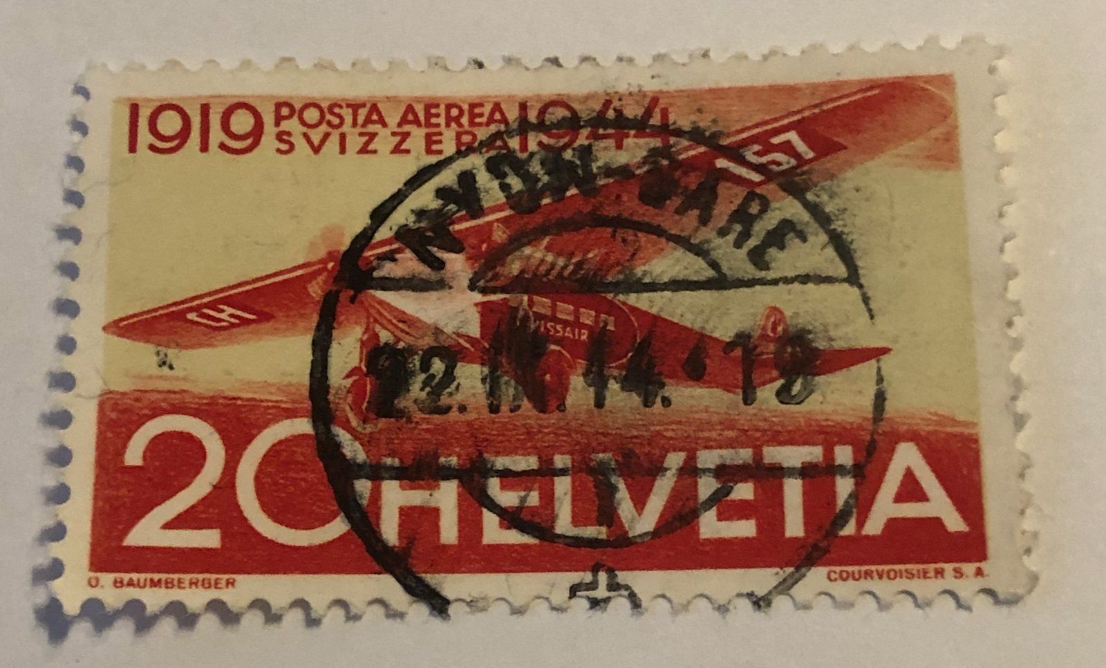 Tutti i francobolli: Nr.F 38  mit Vollstempel – Usato da Aarau venduto da Billa007