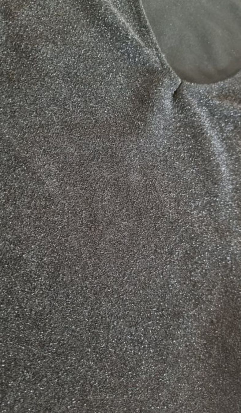 Tops: Schwarzer Glitzer Body, S – Neu (gemäss Beschreibung) aus Chur von sinillo 3