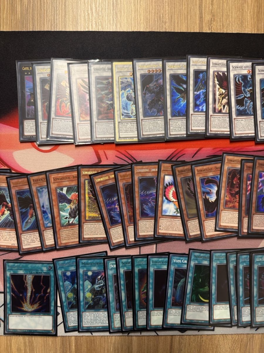 Yugioh Sammelbilder & Trading cards: Schwarzflügel Deck Yugioh 53 Karten + Box – Gebraucht aus Arbon von ids 2