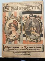Rarität. Sehr Altes Magazin  LA BAIONETTE  (1917)