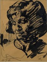 Frauenporträt – Franz Joseph Rederer (1899–1965) zugeschrieb