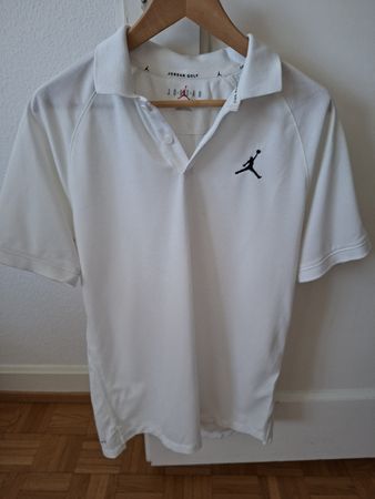 Polo Jordan Golf blanc homme taille M. Parfait pour l'été!