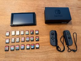 Nintendo Switch mit 21 Spielen – komplettes Set, rechtzeitig