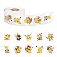 Pokemon Pikachu Aufkleber 500 Stk.