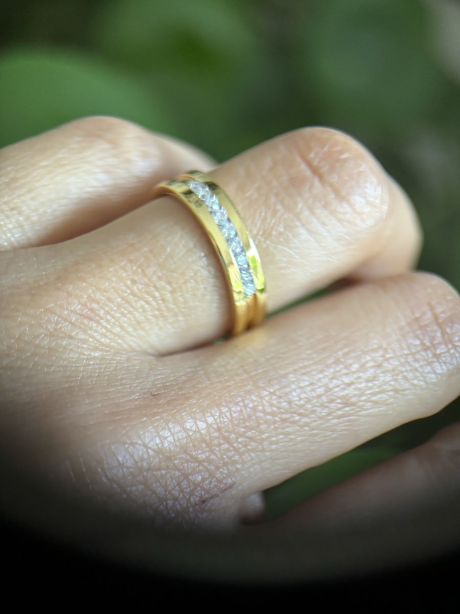 Anelli: Diamond 💍 yellow gold 18k – Nuovo e nell'imballaggio originale da Rapperswil SG venduto da Gemstonebyyo 2