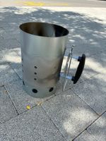 Anzündkamin / Anzündhilfe für Kohle, Briketts, Grill