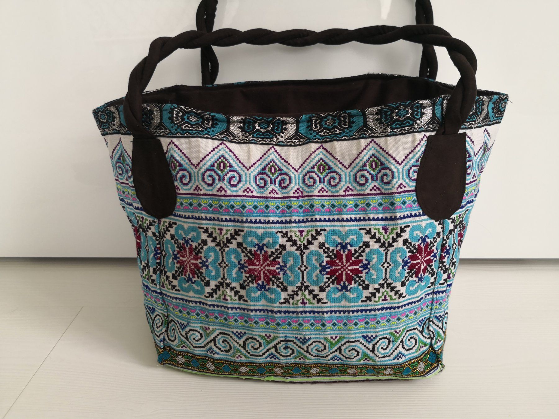 Borse da donna: 🤩BOHO-CHIC HANDGEMACHTE ETHNO PATCHWORK XXL TASCHE NEU – Nuovo (secondo la descrizione) da Olten venduto da Naja-Twins-Twins 6