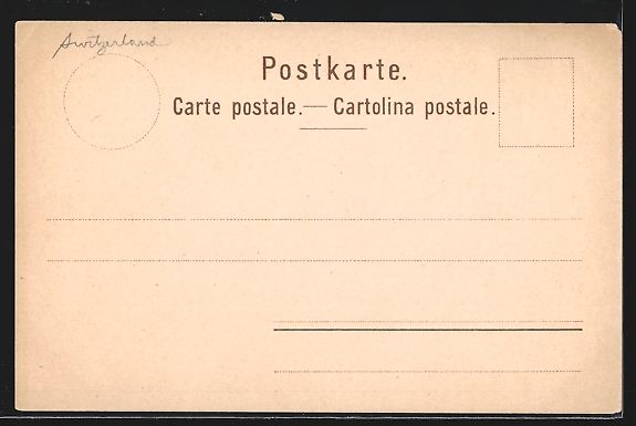 Cartoline postali: AK Ziegenhirt auf der Blümlialp – Usato da Berlin venduto da bartko-reher 1