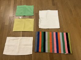 5 Kissenbezüge – ZARA HOME, IKEA & GLOBUS – Bunt & Naturtöne