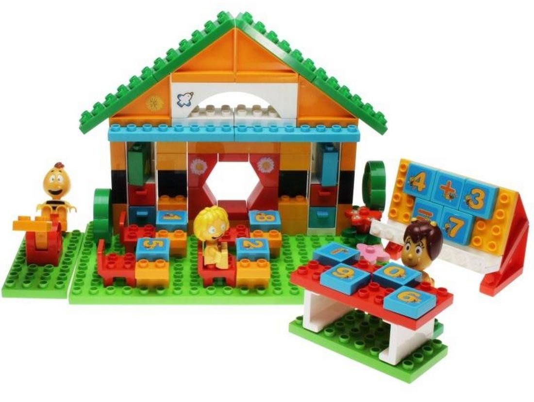 Hello Kitty Kit di costruzioni: Unico Plus Biene Maya; rares Set die Schule – Usato da Sirnach venduto da sagrotin 1