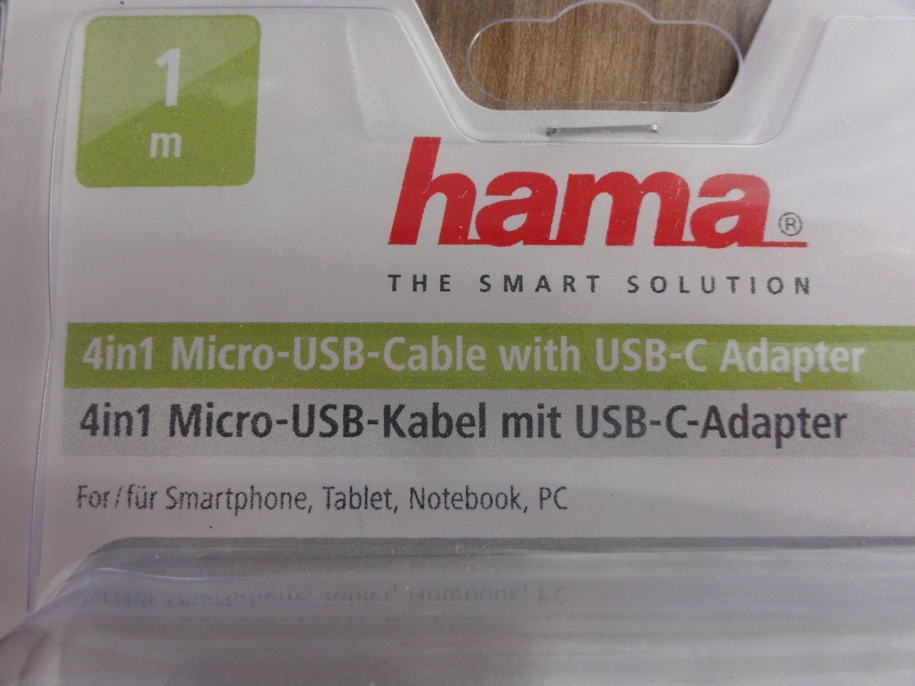 Hama Cavi: Micro USB Kabel 4in1 Universalkabel – Nuovo e nell'imballaggio originale da Steffisburg venduto da Robinh.17 1