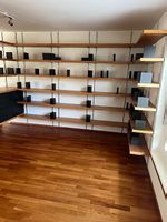Deluxe-Bücherregale Eiche Fa. AWESO (komplett)
