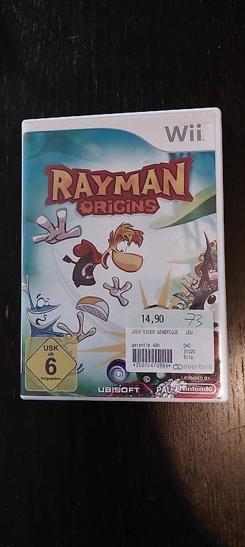 Spiele: Rayman Origins - Nintendo Wii – Gebraucht aus Lausanne von Hakaseb