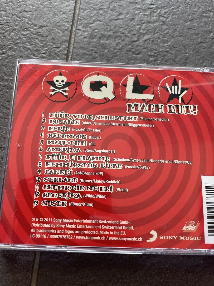 CD: QL - Mach Laut! CD – Usato da Unterkulm venduto da son_fcs2 1