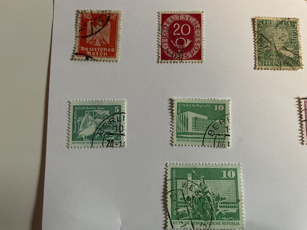 Tutti i francobolli: DDR und Deutsches Reich Briefmarken – Usato da Domat-Ems venduto da Amanda78 3