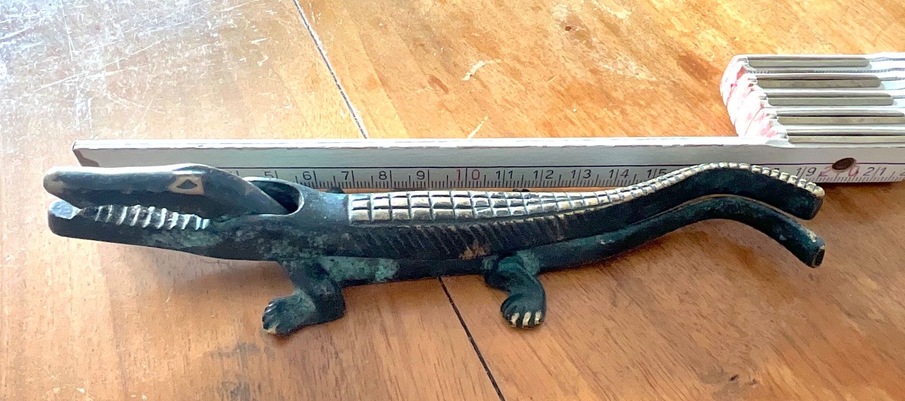 Statuette: Krokodil-Nussknacker, Vintage, Messing – Usato da Bern venduto da Ivob0