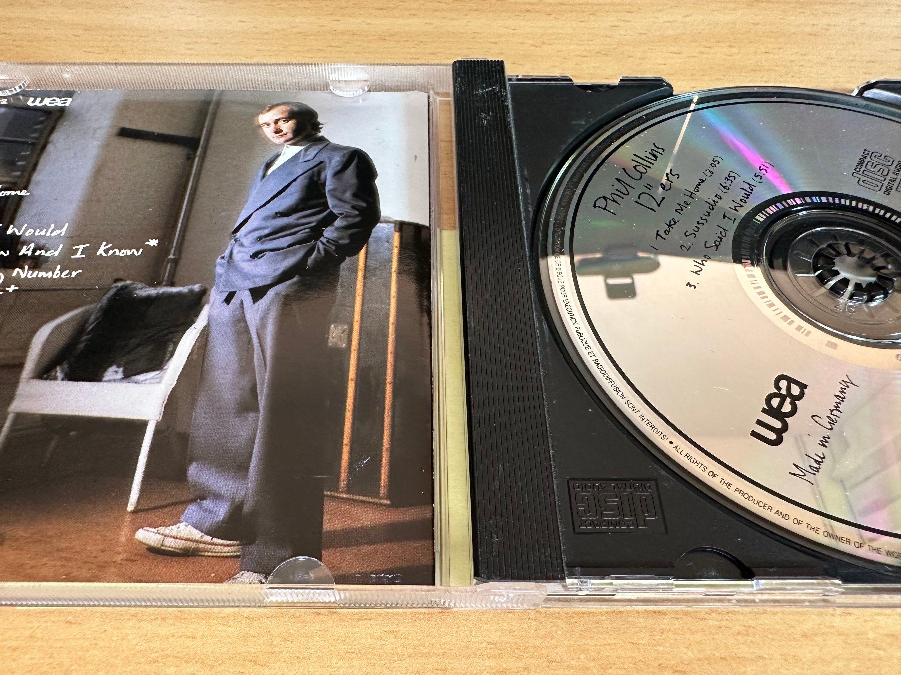 CD: Phil Collins – 12"ers – Usato da Rikon im Tösstal venduto da Alpenmutz 2