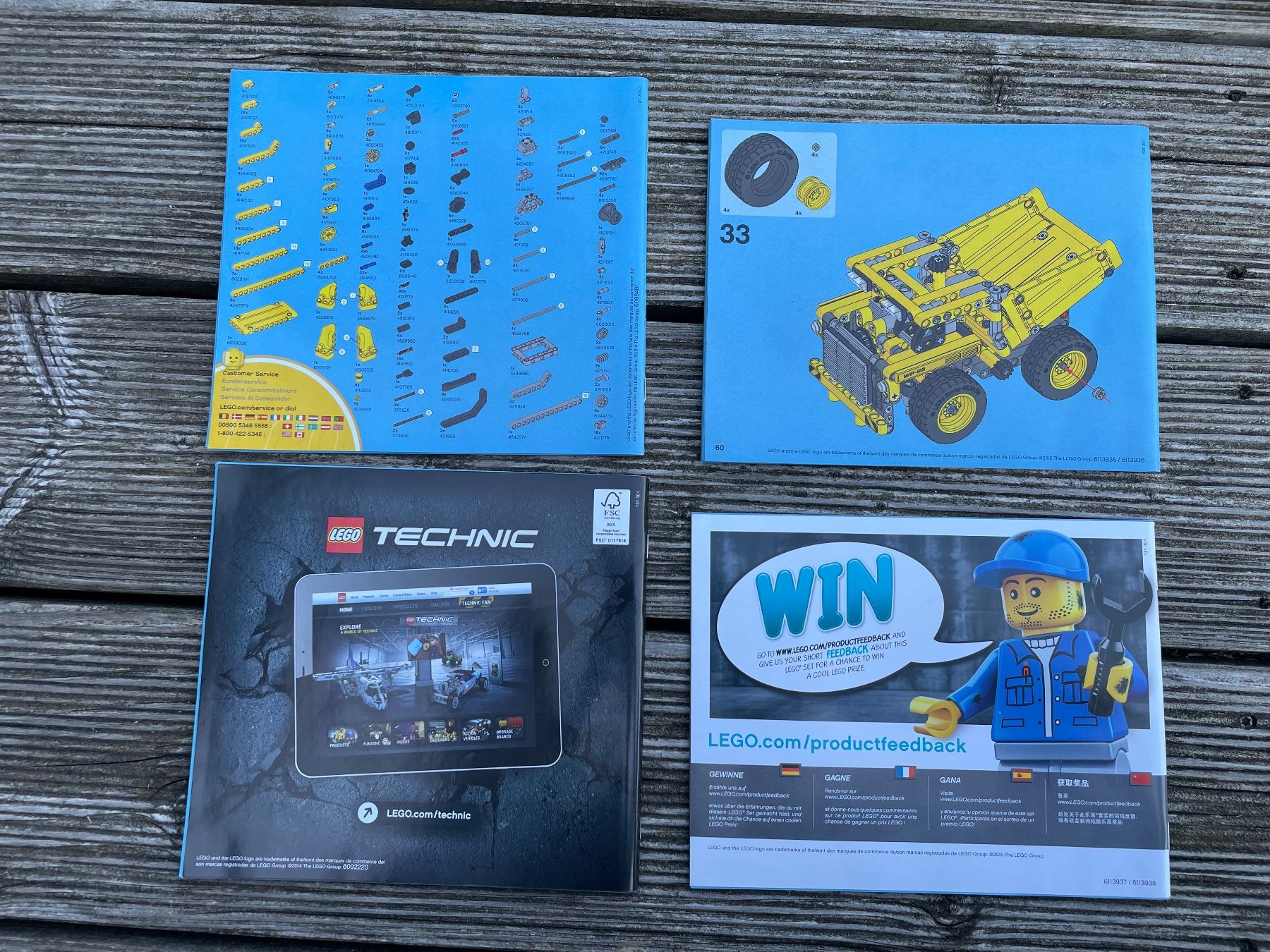 Lego Spielzeuge: Lego Technic 42028 42035 + Bauplan – Neu (gemäss Beschreibung) aus Baar von bricksandmore 2