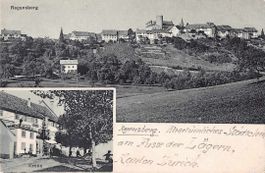 TOP Ansichtskarte: 6x GRUSS aus REGENSBERG ZH 1909