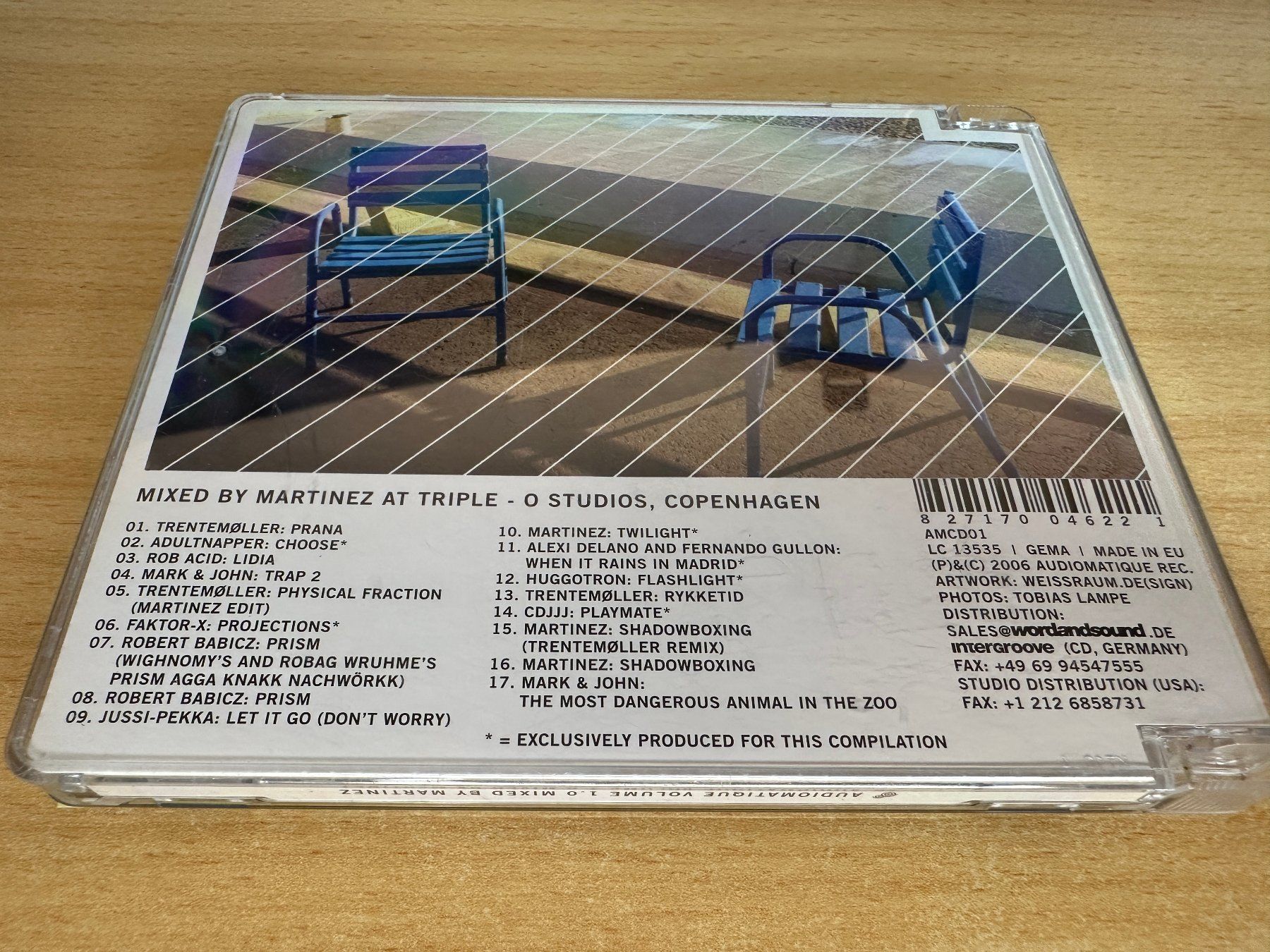 CD: Martinez - Audiomatique Volume 1.0 – Usato da Rikon im Tösstal venduto da Alpenmutz 1