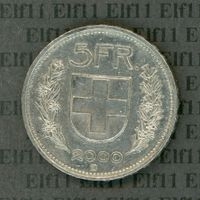 CHF___5.00 2000 vz 5 Franken