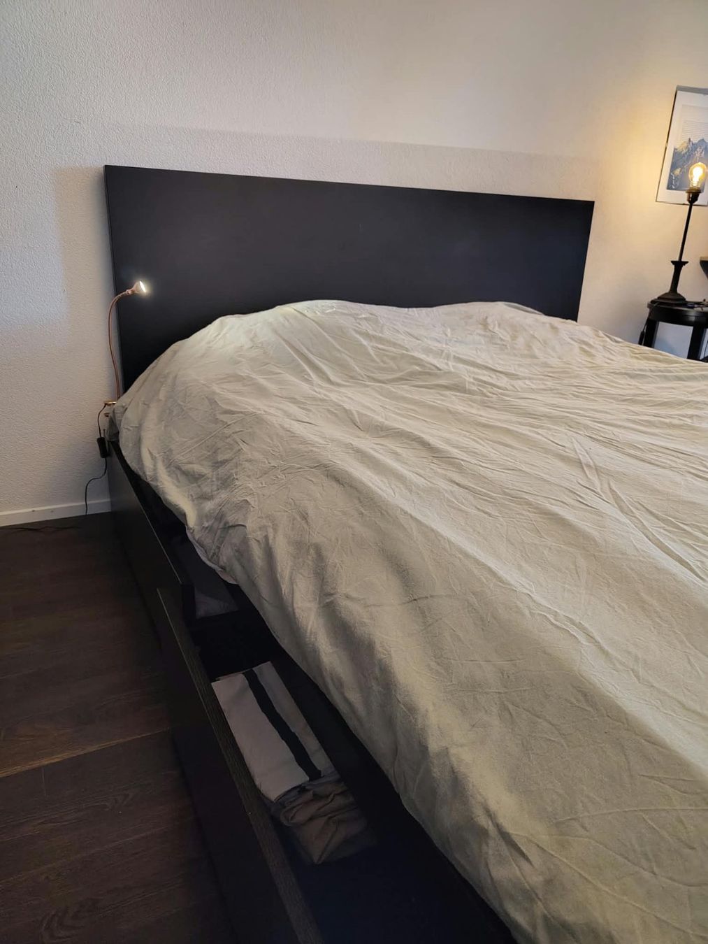 Ikea Letti: bed frame and mattress – Usato da Zürich venduto da car_w8kj 1