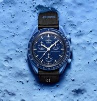 Omega x Swatch Moonswatch Mission to Neptune - Blue! 🌎