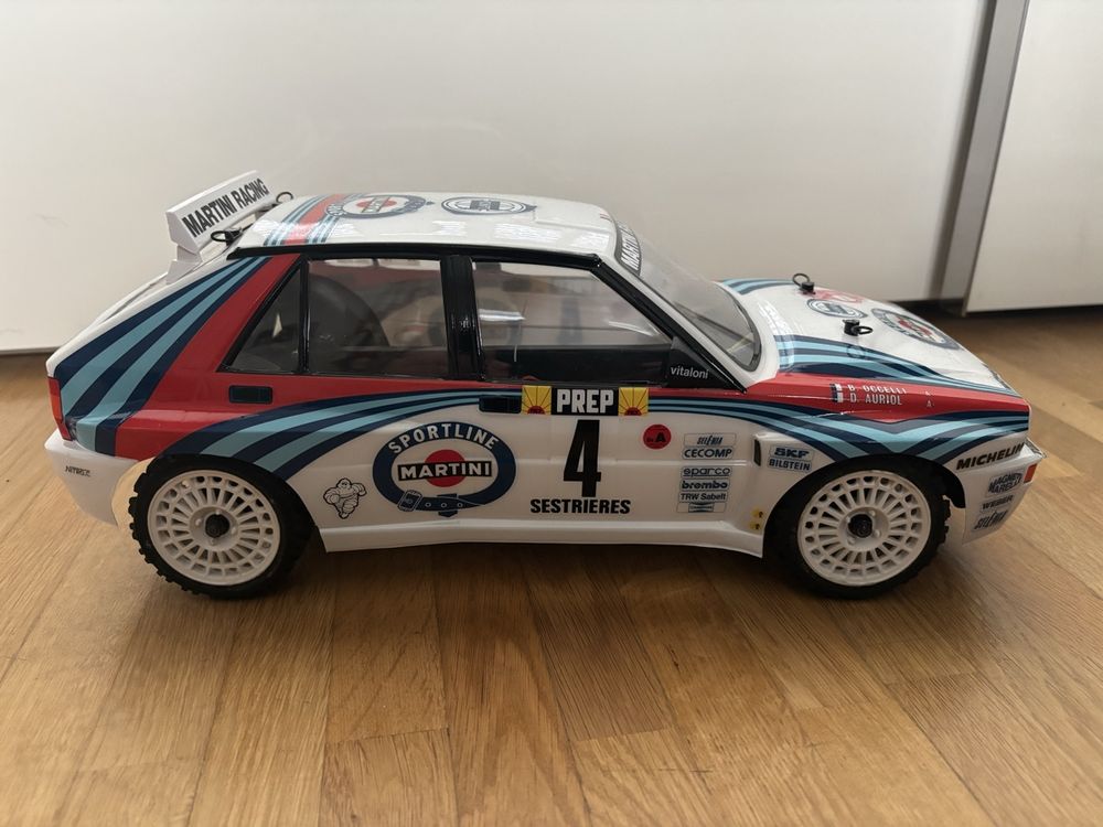 Lancia Delta Integrale RC Tamiya XV-01 mit Fernsteuerung (Gebraucht) in ...
