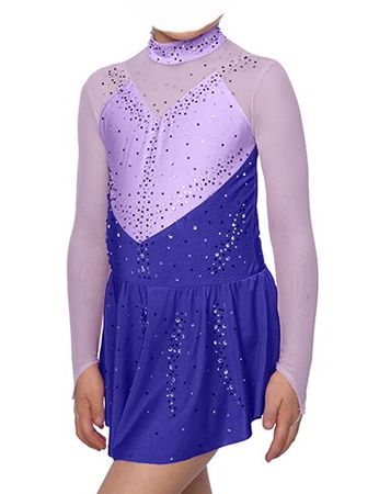 Eiskunstlauf Eislauf Kürkleid Damen XS neu mit Etikett