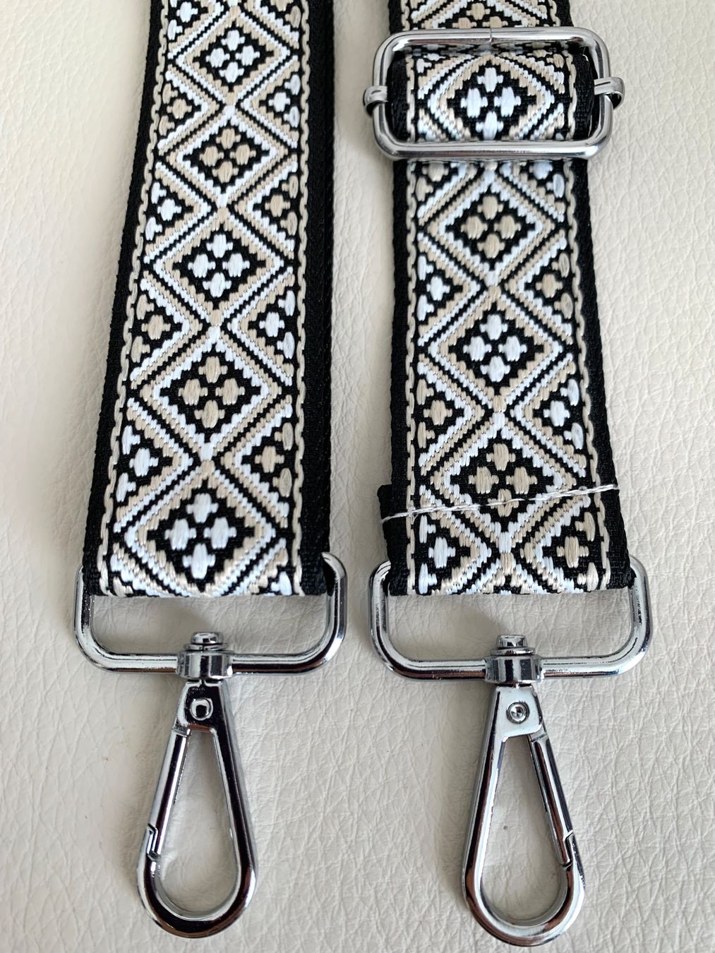 Sonstige Kleidung & Accessoires: Taschengurt - Schwarz/Weiß/Beige - Neu – Neu (gemäss Beschreibung) aus Rikon im Tösstal von Alpenmutz 1