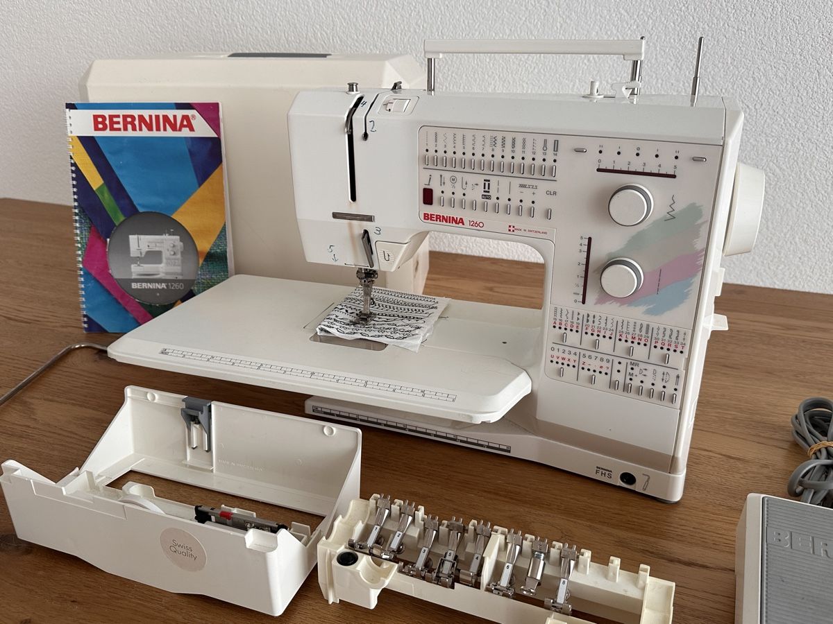 Bernina Macchine da cucire: Bernina 1260 - Top Zustand – Usato da Schaffhausen venduto da pinca19 2