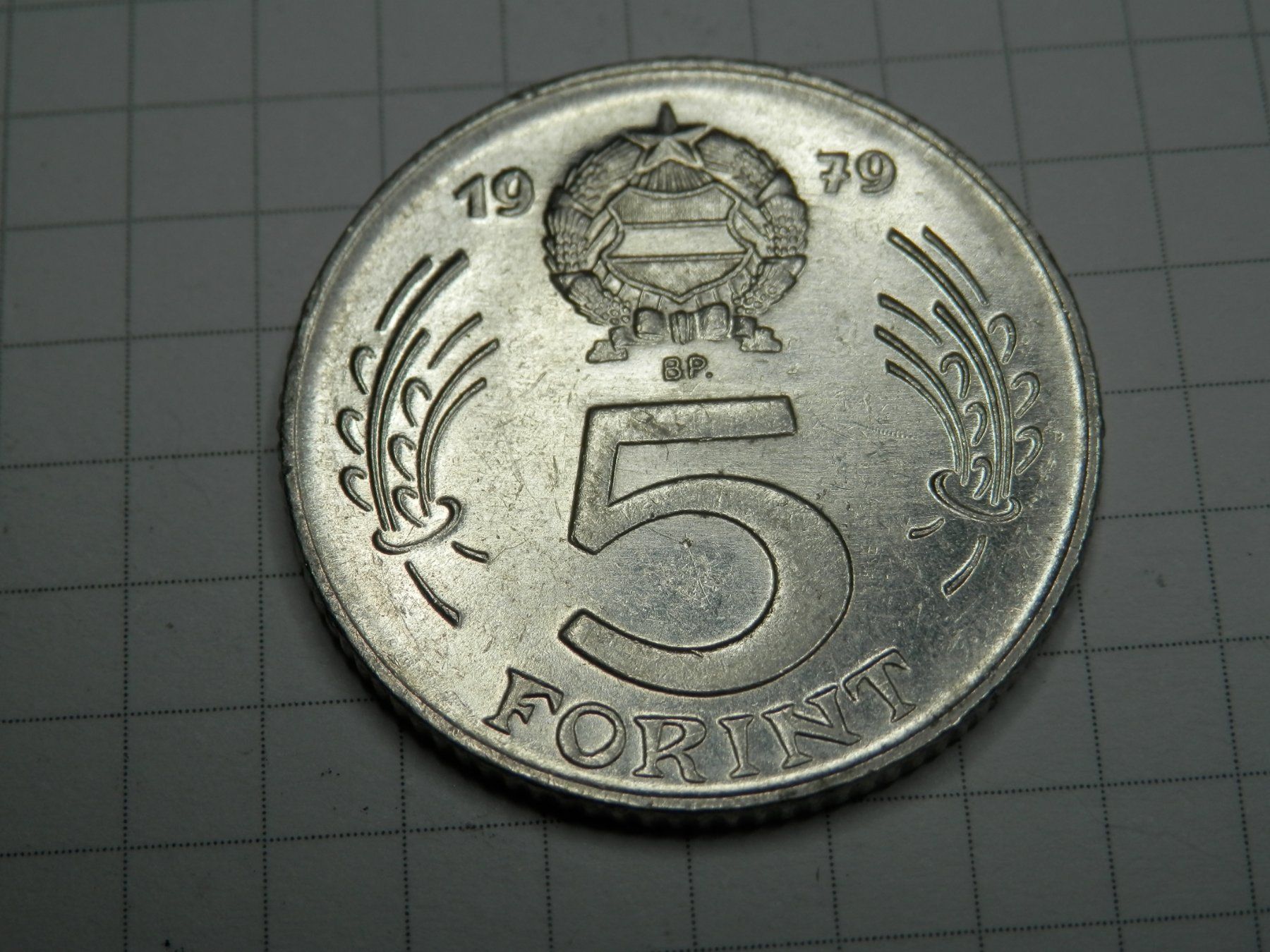 Tutti le monete: Ungarn 5 Forint, 1979 – Usato da Weiach venduto da weiach81 1