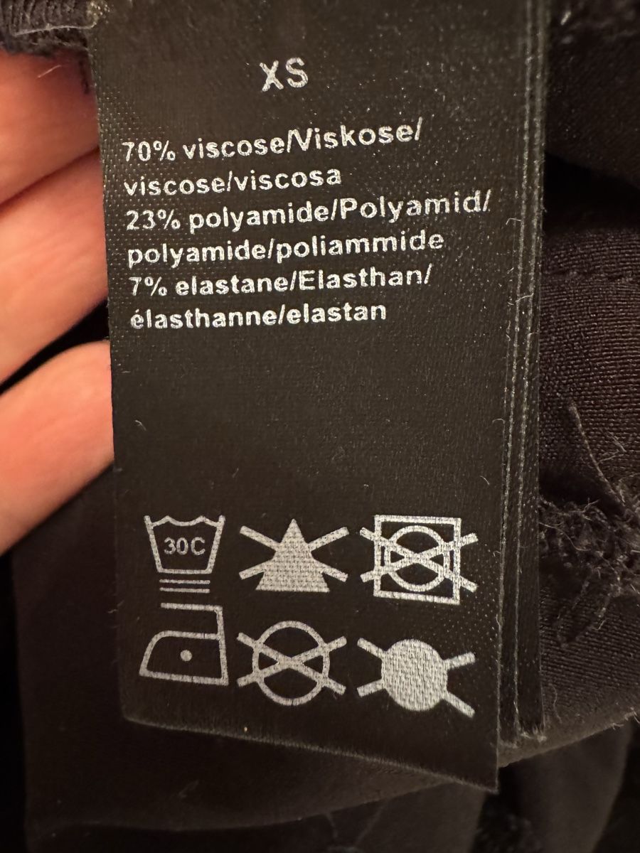 Rundholz Pantaloni: Rundholz Hose schwarz Grösse XS – Usato da Zollikofen venduto da repe2 7