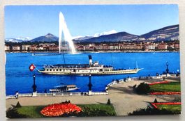 Genève - La Rade et le Jet d'Eau