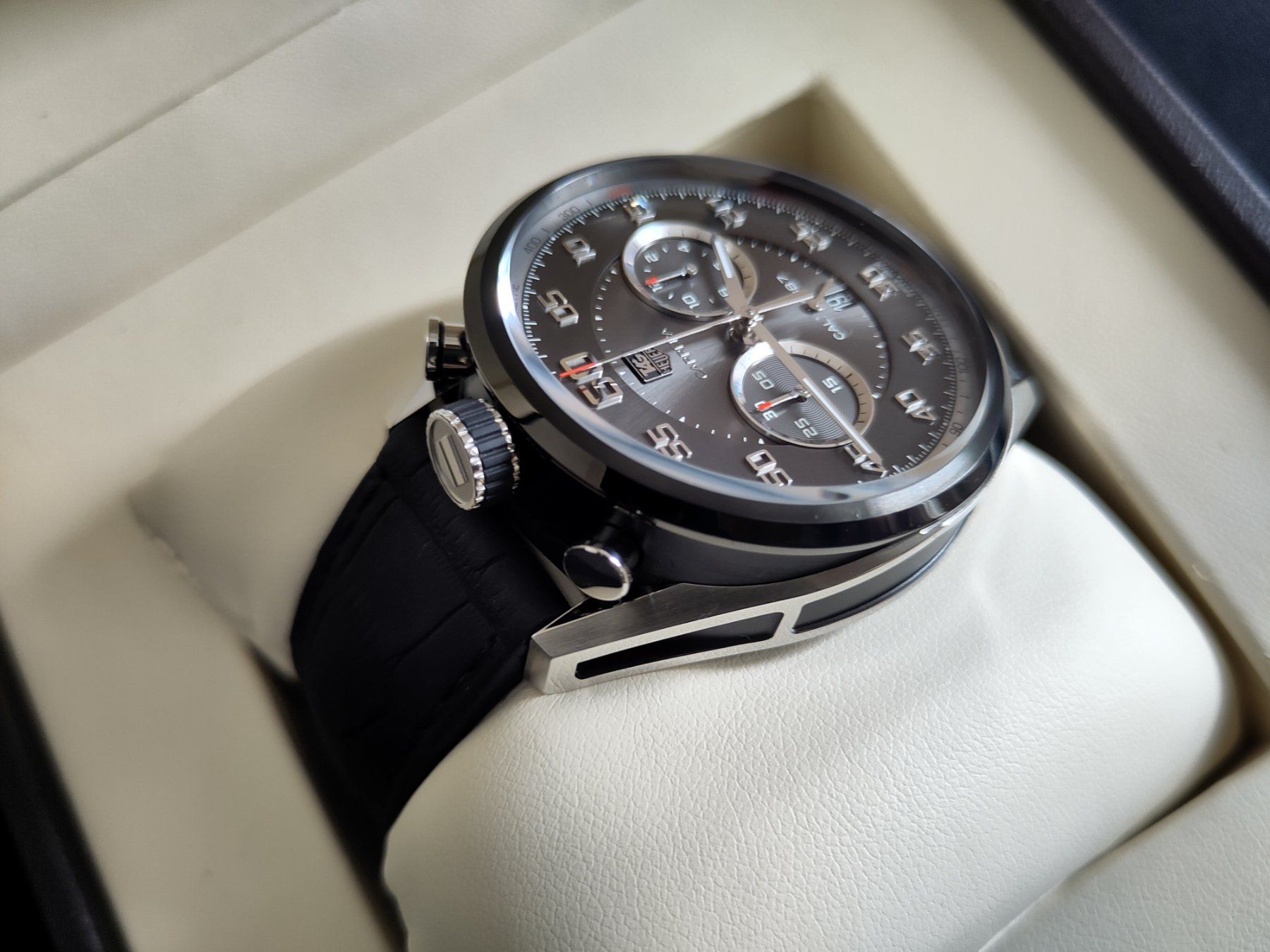 Tag Heuer Uhren: TAG HEUER Carrera Cal. 1887 Ceramic - Automatic - Bullhead – Neu und originalverpackt aus Le Locle von passassien_ 4