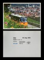 Chur Malixerstrasse Postauto Saurer RH525-23 Foto Ausdruck