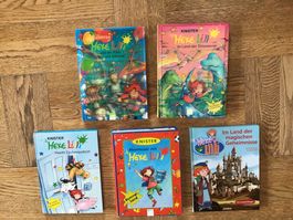 Hexe Lili Bücher ,5 Stück,  guter Zustand