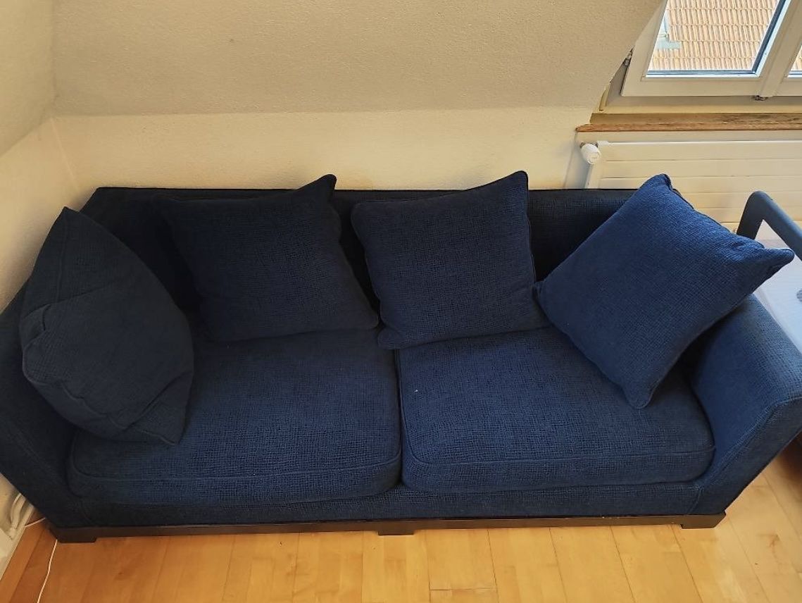 Sofas: Blaues Sofa – Gebraucht aus Zürich von goldgraeberZH 2