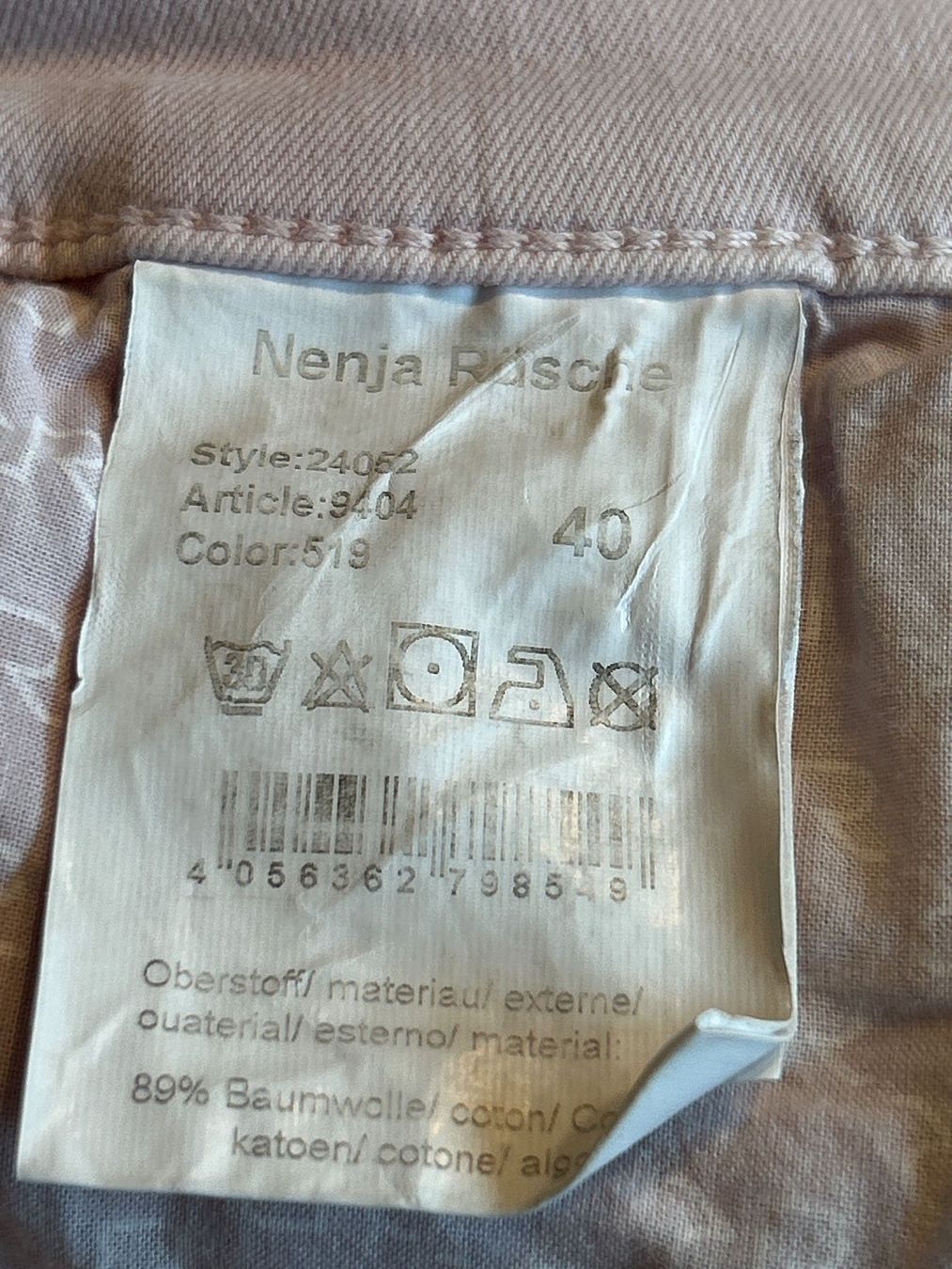 Raffaello Rossi Jeans: Damen Jeans hellrosa von Raffaello Rossi Gr. 40 – Usato da Brunnen venduto da Nala2929 7