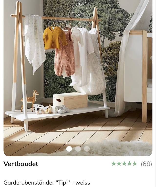 Vertbaudet Guardaroba: Kleiderständer / Garderobe Tipi Kinder – Nuovo e nell'imballaggio originale da Arbon venduto da free4style