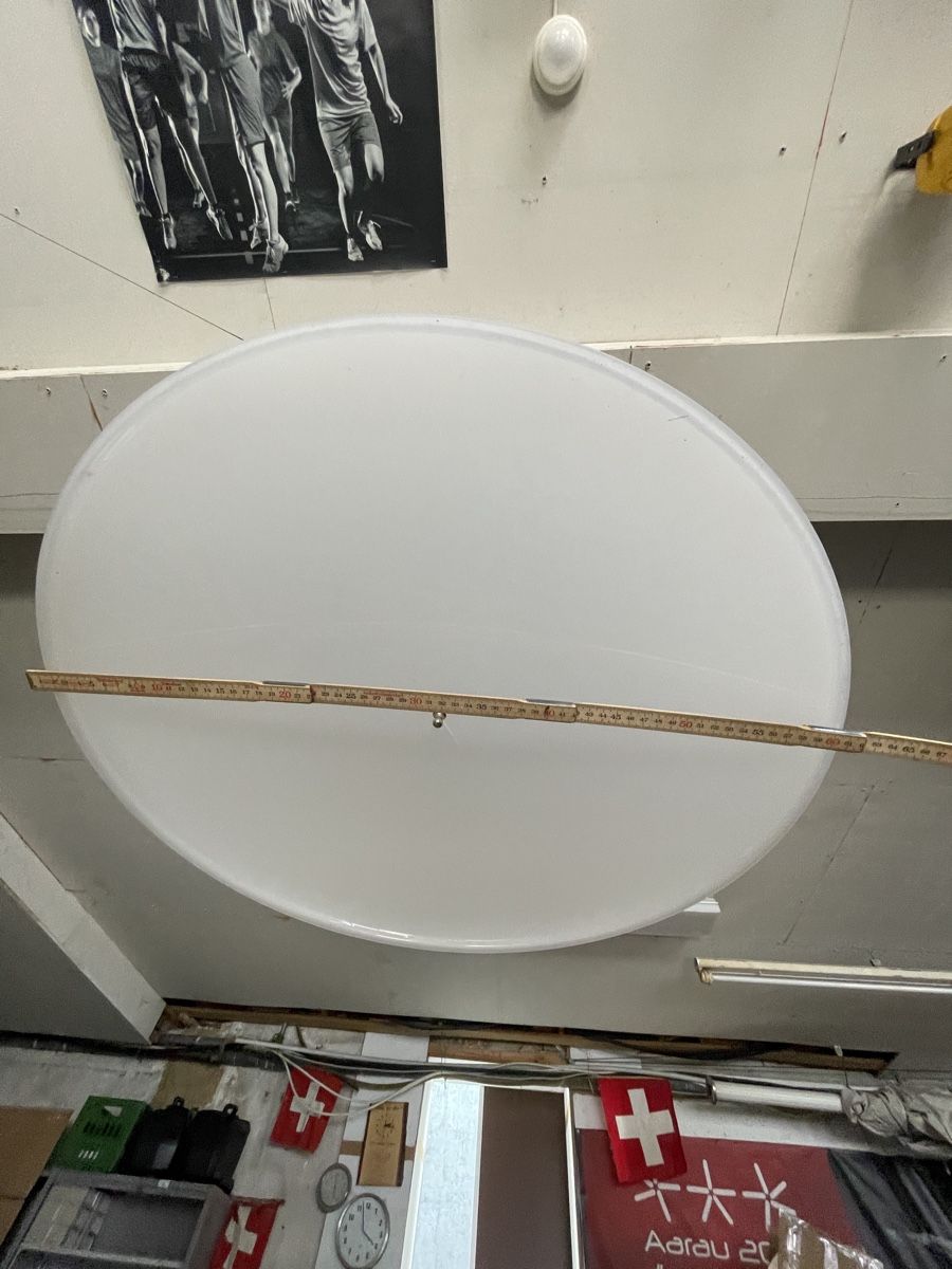 Lampade: Hängeleuchte weiss, Designlampe, 58cm – Usato da Hauptwil venduto da c-pro 2