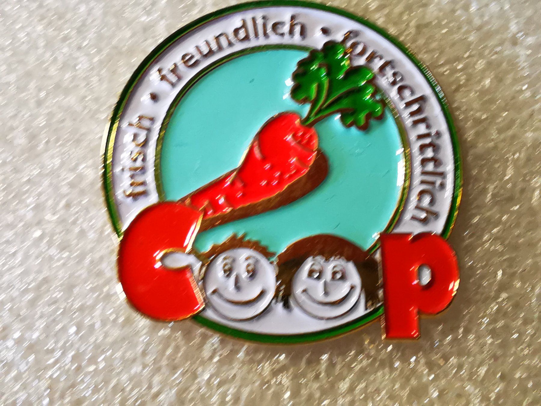 Placchette & Badge: Ansteckpin 199: Coop – Usato da Oppligen venduto da Pin-Fall-Shop