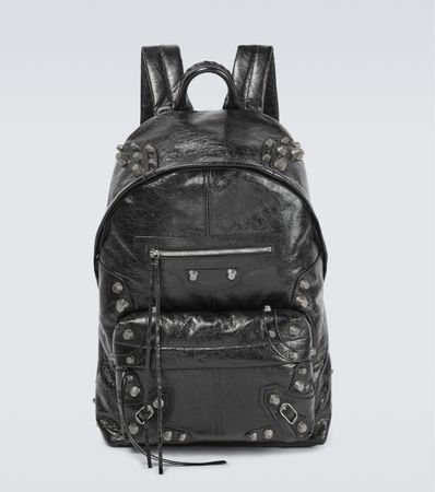 Rucksack Le Cagole aus Leder Neu