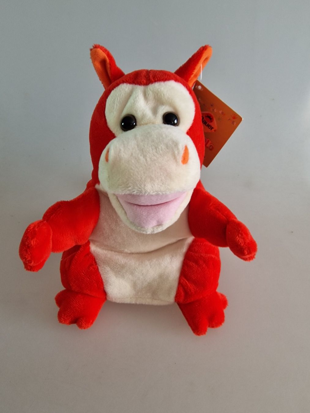 Giocattoli: Handpuppe, roter Drache  Neu – Nuovo e nell'imballaggio originale da Oberuzwil venduto da aseinkaufswelt