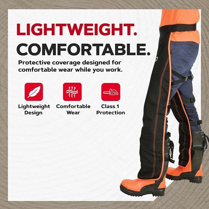 Hosen: Oregon Universal Type A Chainsaw Safety Leggings, Adjustable – Neu und originalverpackt aus Bülach von DEHAM 1
