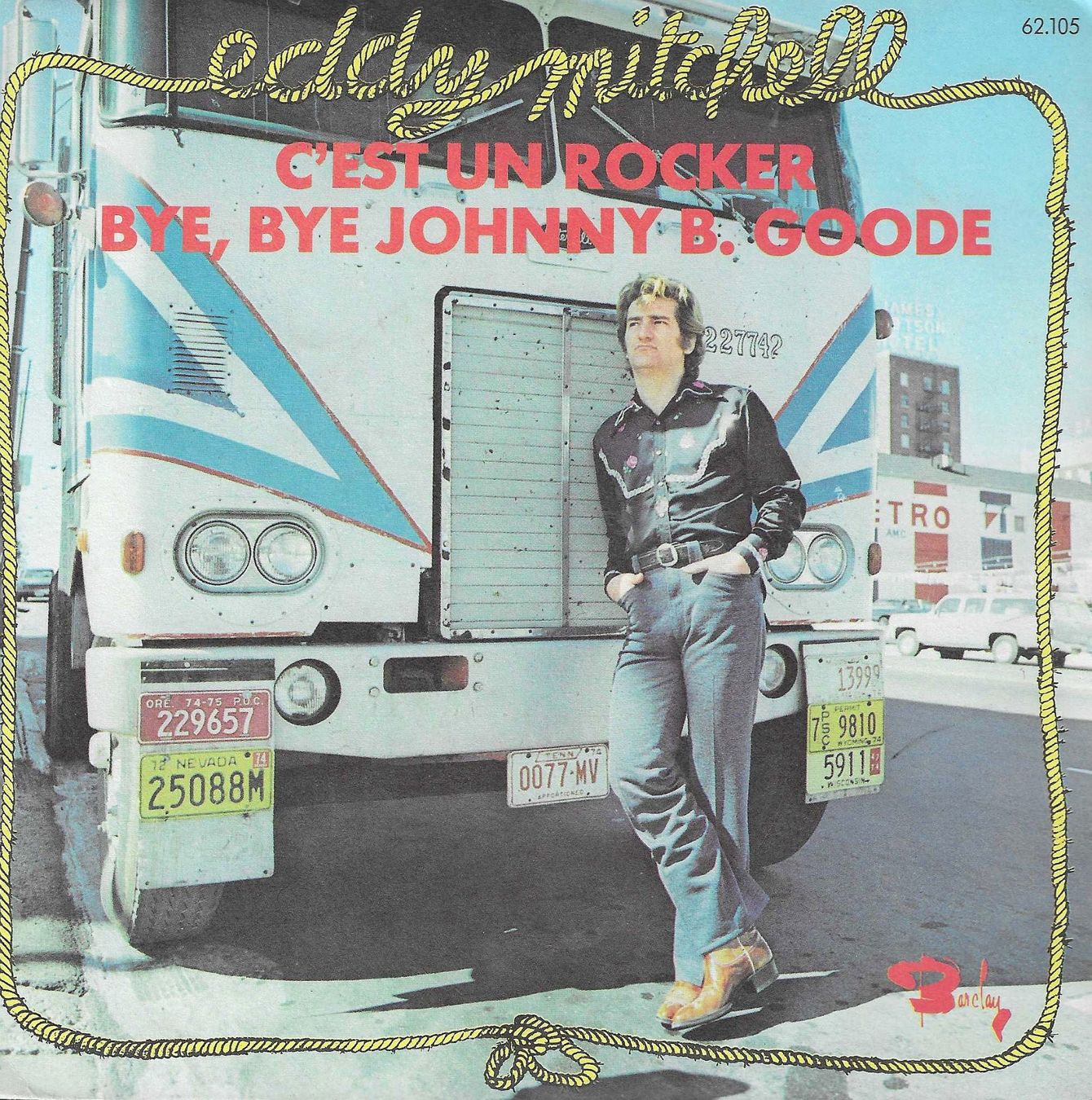 Dischi in vinile: Eddy Mitchell - C'est un rocker – Usato da Savagnier venduto da Ne2065