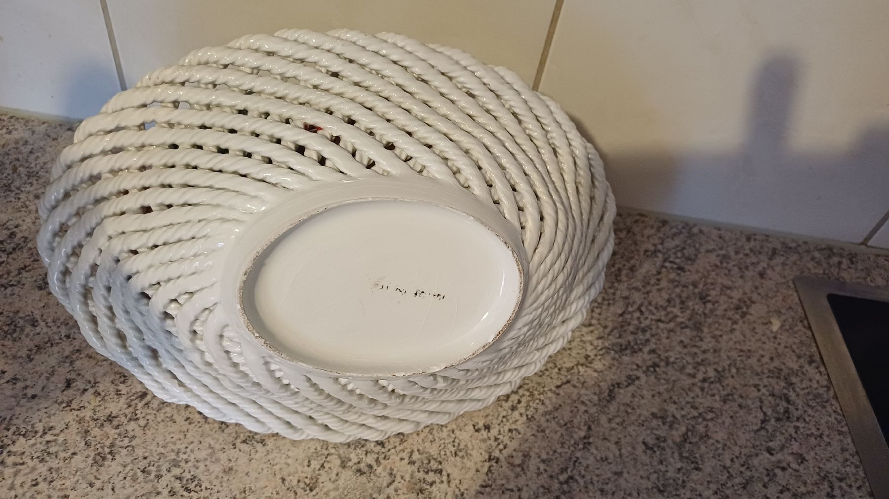 Servierplatten: Schöne Keramik Früchteschale  – Gebraucht aus Flawil von Naphtali 5