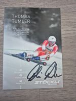 Autogrammkarte Thomas Tumler Originalunterschrift