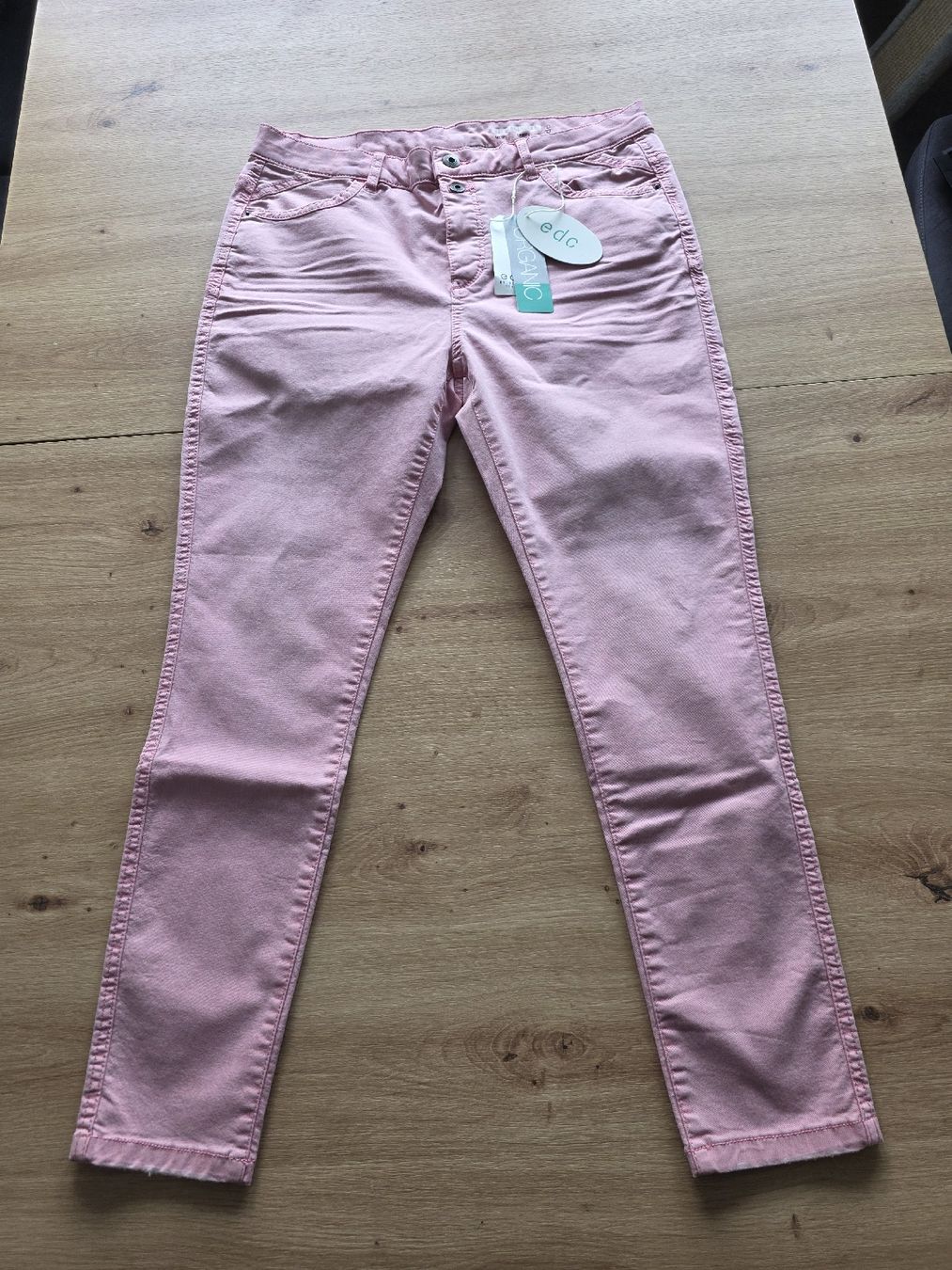 Esprit Pantaloni: EDC Esprit Damen Hose, pink, Gr. 42/28, stretch – Nuovo (secondo la descrizione) da Wädenswil venduto da Gabinomi