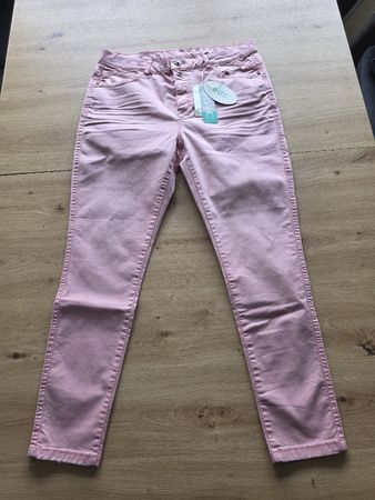 EDC Esprit Damen Hose, pink, Gr. 42/28, stretch